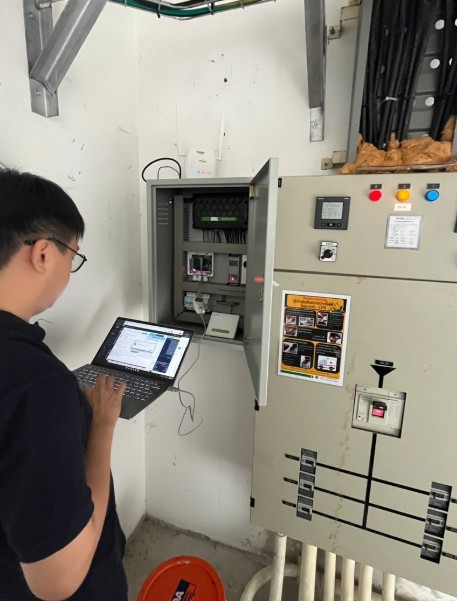 Eniscope energy monitoring installation Malaysia